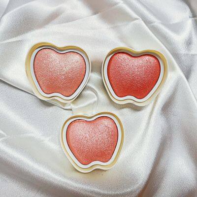 Customized Blusher Palette With High Lighter Face Powder Oem Highlighting Blusher Bronzer Makeup Palette
