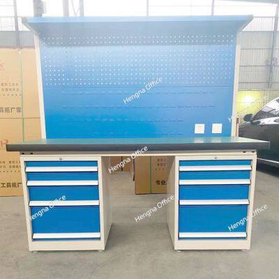 Portable Field Service ESD Workbench - Heavy Duty Steel Adjustable Workstation for Solar Panel Installation & EV Charging Station Maintenance