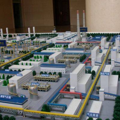 Natural gas sand table model production factory