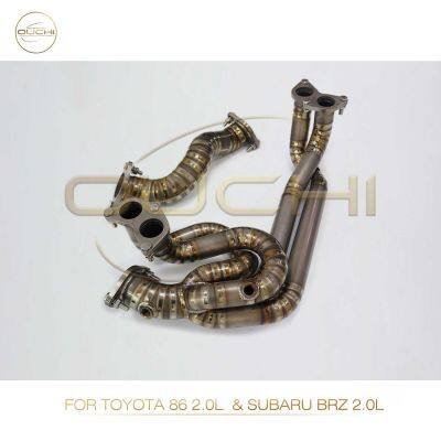 OUCHI Exhaust System Catback для Toyota 86 2.0L и Subaru BRZ 2.0L с электронным клапаном. Высокопроизводительный коллектор. Без потерь при установке