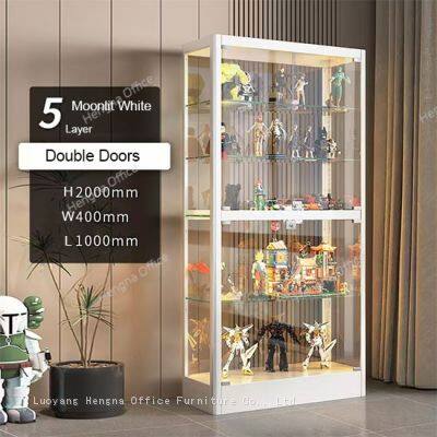 Space - Saving Display Cabinet |  with Rounded Corners & Eco - Friendly | for Small Rooms