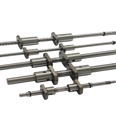 Precision grinding ball screw - flange