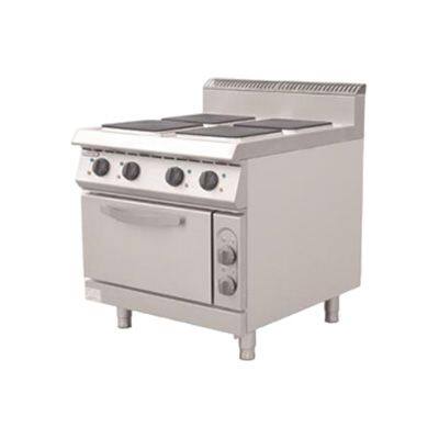 XKE/HKE-DBJ-900-4F Electric 4 Square Hot Plates With Oven