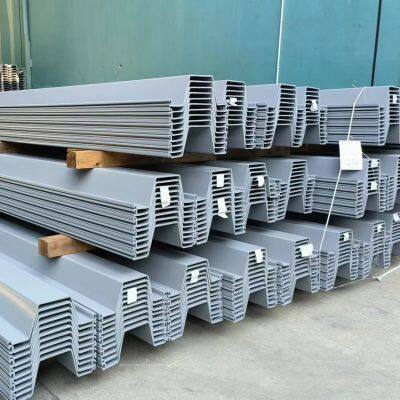 SU457 PVC Sheet Pile 6mm Thickness High Performance in Water Control and Cut Off Solution
