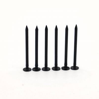 Blacked Common Wire Nails 25kg Gunny Bag Packing for Construction Projects