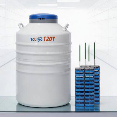 TcCryo Laboratory Dewar Flask 120L Liters Cell Freezing Container Price