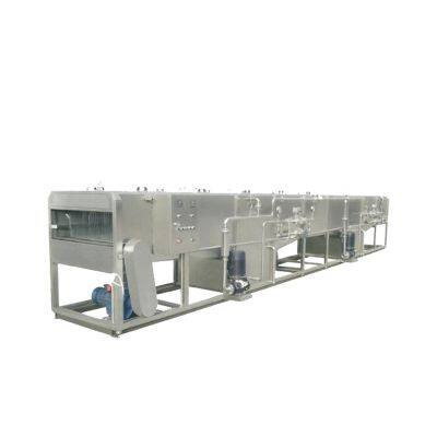 Spraying Cooling Tunnel for Bottled Juice Pasteurization and Cooling