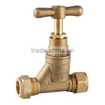 Brass Globe Valve DN22mm for copper pipe