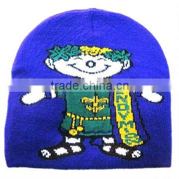 High quality knitted fans beanie