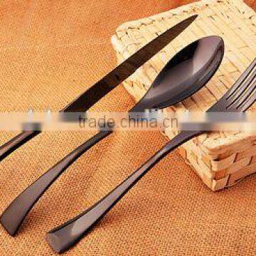 royal stainless steel spoon and fork cutlery set New product 4pcs wtih box