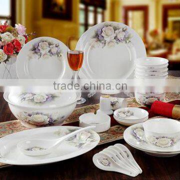 56 pcs attractive and durable in quality dinnerware plate