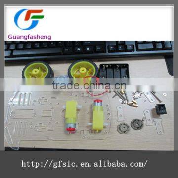 Motor Smart Car Chassis Tracing Car Box Kit Speed 2 Wheel photo-1
