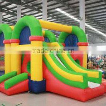 inflattable tunnel slide combo