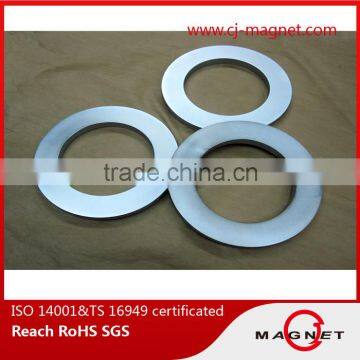 ring shaped N45 magnet with ISO 9001 ROHS REACH used for motor