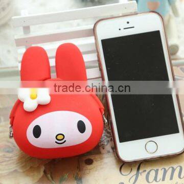 Rabbit Shaped Silicone Coin Sorter Purse, Coin Purse photo-3