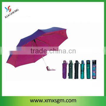 22"x8K 190T Chameleon 3 Fold Auto Open&Close Umbrella