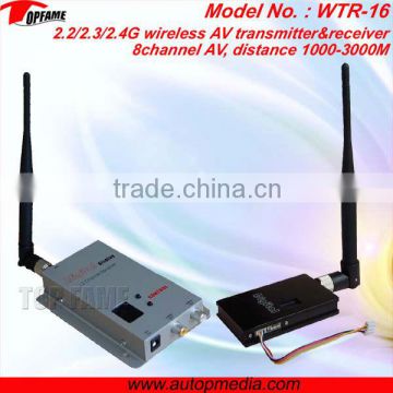 WTR-16 1.2Ghz AUDIO&VIDEO transmission&reception, 1500mW