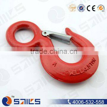 alloy steel eye hooks with safety catch