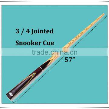 hand made ash shaft rose snooker cues