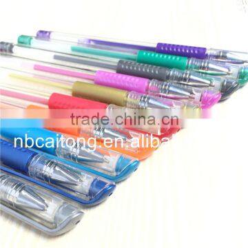 50pcs Colorful Glitter Gel Pen Set for Drawing Muticolor Gel Ink Pen for School photo-2