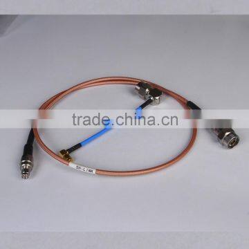 cable assembly, high frequency test cable for cable semi-flex 141with SMA/N connector