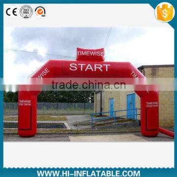 Outdoor cheap Inflatable Finish Line Arch for games / sports activity , inflatable racing sports arch