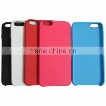 Durable Soft TPU Imitation Leather Case for iPhone 6 Plus