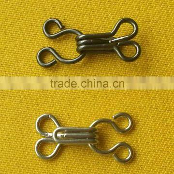 Brass Alloy Hook and Eyes For Lingerie --- HK-2 photo-2