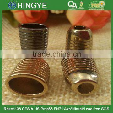 fashion metal cord end cord ends for wholesale