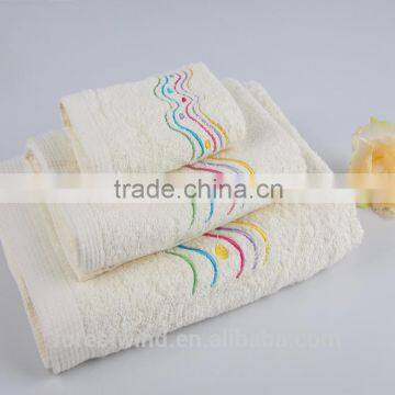 Factory Price Embroidery Egyptian Cotton Bath Towel Set                        
                                                Quality Choice