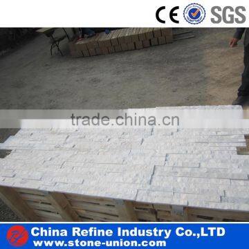 White quartzite tiles