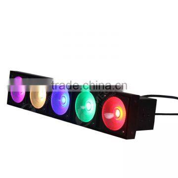 Disco Party 5x30w Rgb 3in1 Led Matirx Rainbow Stage Lighting Blinder photo-2