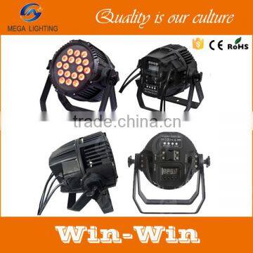 18x10w RGBW Led Stage Par Light IP65