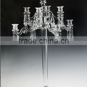 crystal candlesticks