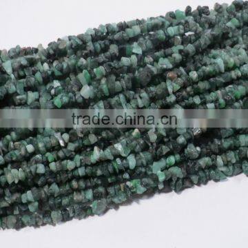 Natural Emerald Chip Stone Bead 36 Inch Strands photo-3