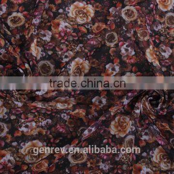 Printed Fabric Design Poly Chiffon Print Digital Fabric Printing on Fabric Digitai Printfabrics photo-5