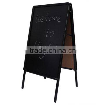 Good quality Aluminum A board poster stand with double side