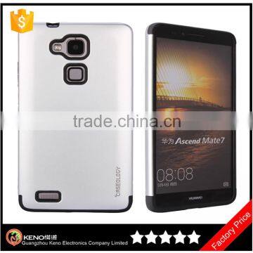 New arrival hotsell tpu+pc phone case cover for huawei mate 7