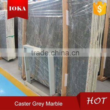 Complex Marble Floor Tiles,Caster Grey Marble Tiles For Floor