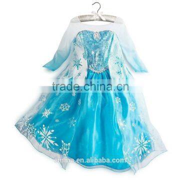 Fashion elsa dress cosplay costume clothing BC2121