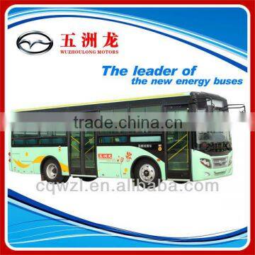 Wuzhoulong Flat Floor Natural Gas City Bus