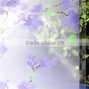 pvc adhesive glass window film in decorative films