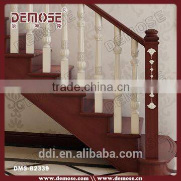 small space stairs nosing wood stair pillar