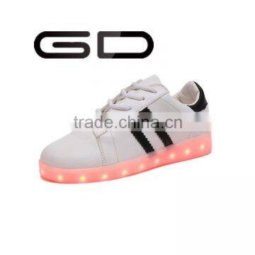 GD 7 color LED light shoes noctilucent rechargeable men and women sneakers