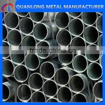 hot dip gi zinc coated 250g galvanized steel pipe