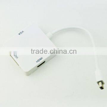 High Quality Mini Displayport to Hdmi Vga Adapter for Hdtv photo-5