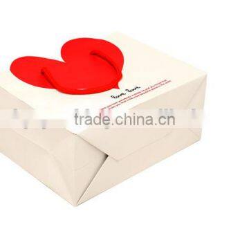 White raw materials of paper bag