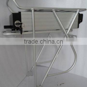 Deep cycle LiFePO4 36V 10\20Ah battery pack for electric bike with rack best quality in china