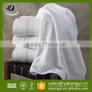 Luxury 100% Cotton White Colour Embroidery/Jacquard Hotel Bath Towels Softextile Set                        
                                                                                Supplier's Choice