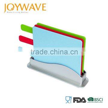 As seen on tv color index chopping board set with stand